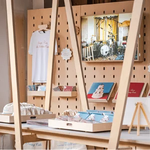 MANZO pegboard display